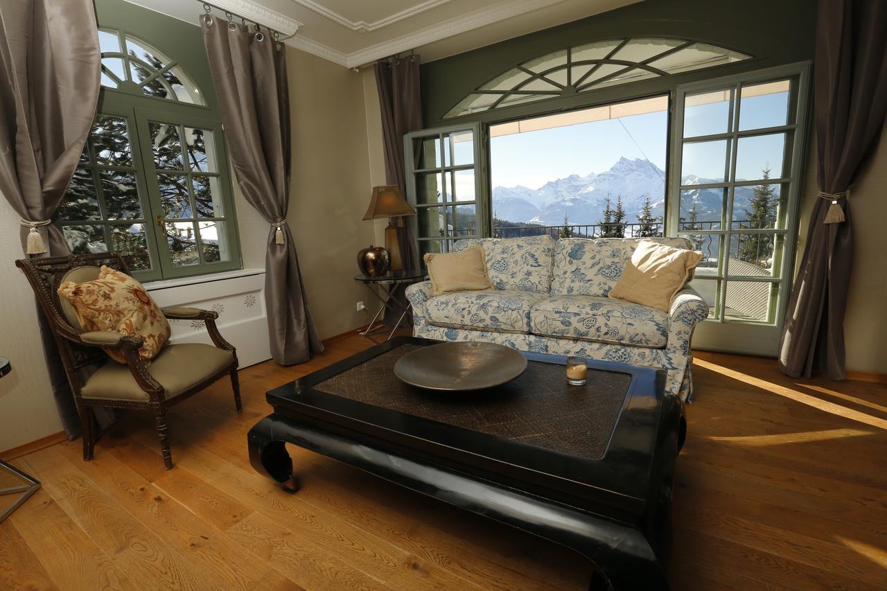 Villa Regina Villars-sur-Ollon Bagian luar foto